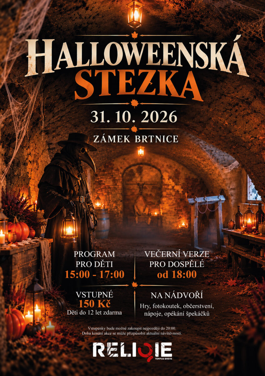 HALLOWEENSKÁ STEZKA NA ZÁMKU V BRTNICI